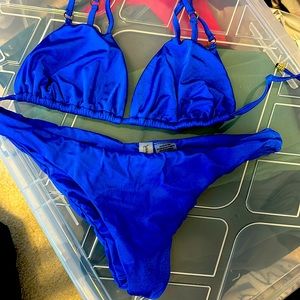 Beach Bunny Blue Bikini set